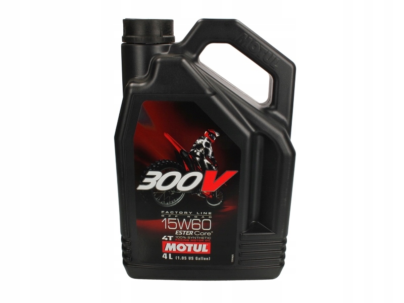

Olej do silników 4T Motul 300V Off Road SAE15W60