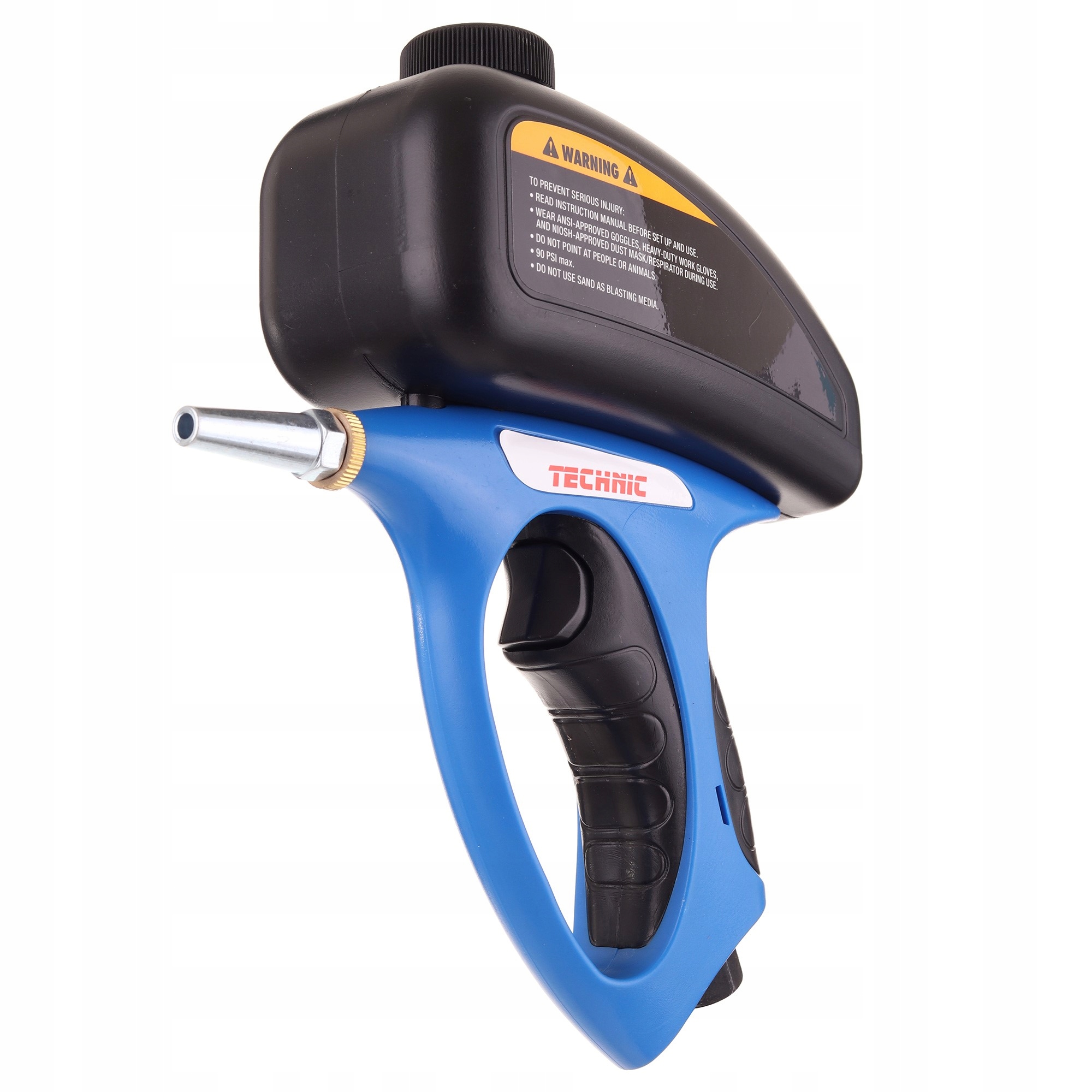 Piaskarka Pistolet Piaskowania 4x Dysza Korund 2kg Marka TC Technic