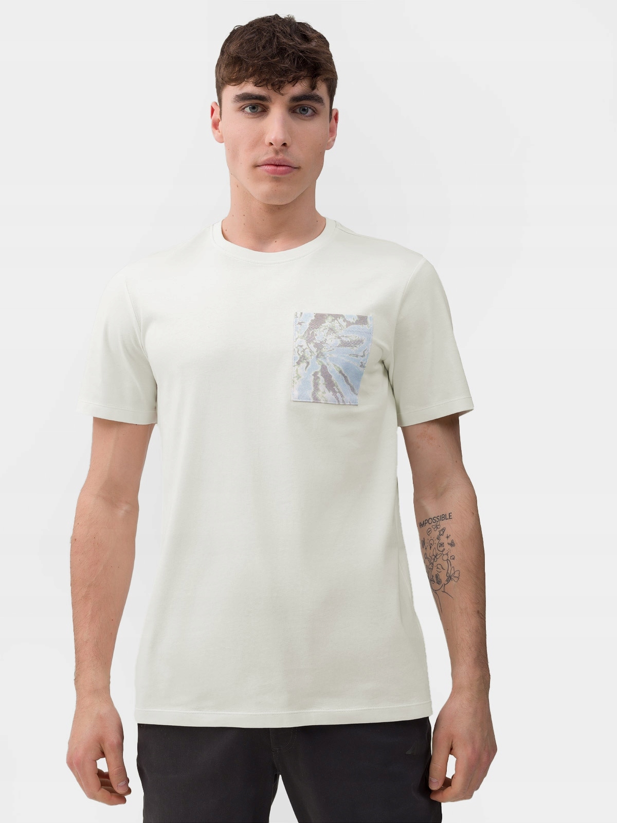 

Koszulka T- shirt 4F 4FRSS23TTSHM1376-10S-L