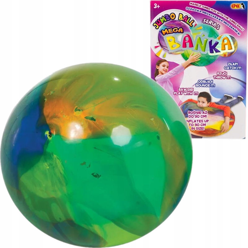 

Bańka Dmuchana Piłka Balonowa Kolorowy MIX #3