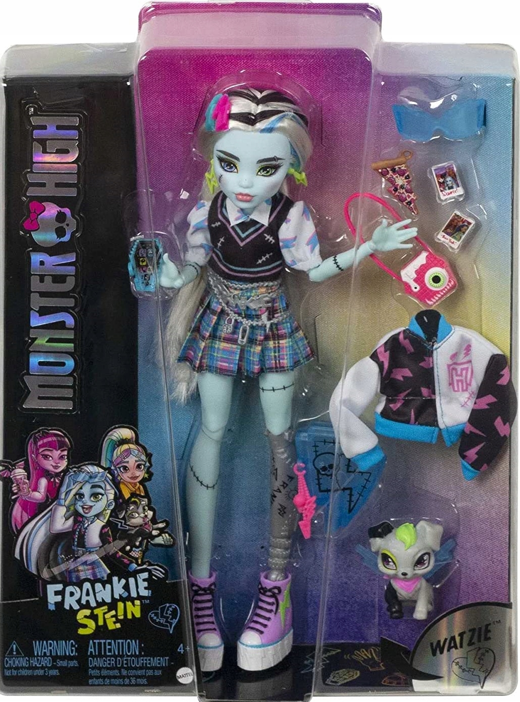 

Monster High Lalka Frankie Stein Upiorni Uczniowie