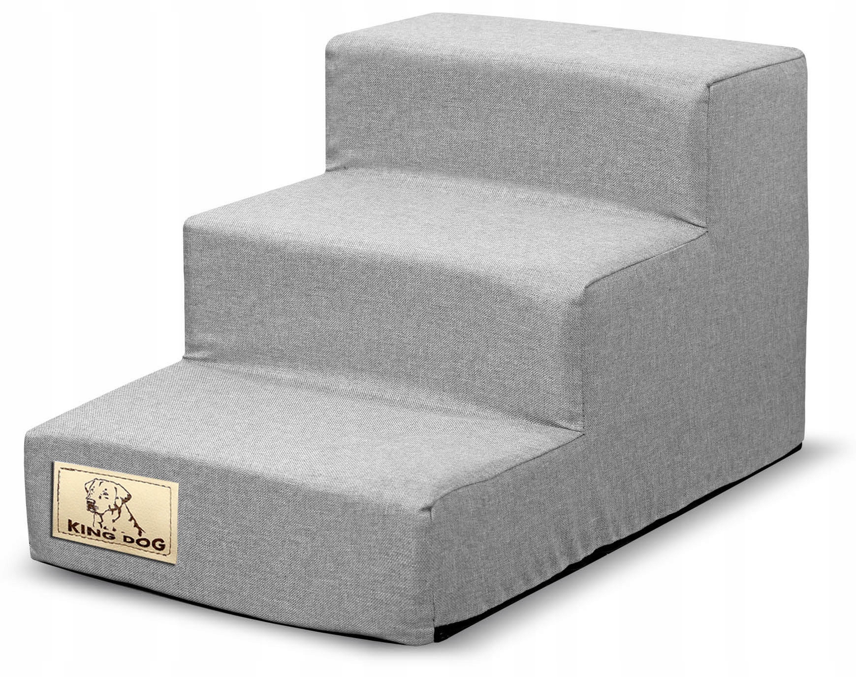 Levně 3-stupňové rozebíratelné schody, antislip 45x30x30 cm, lenově šedá barva