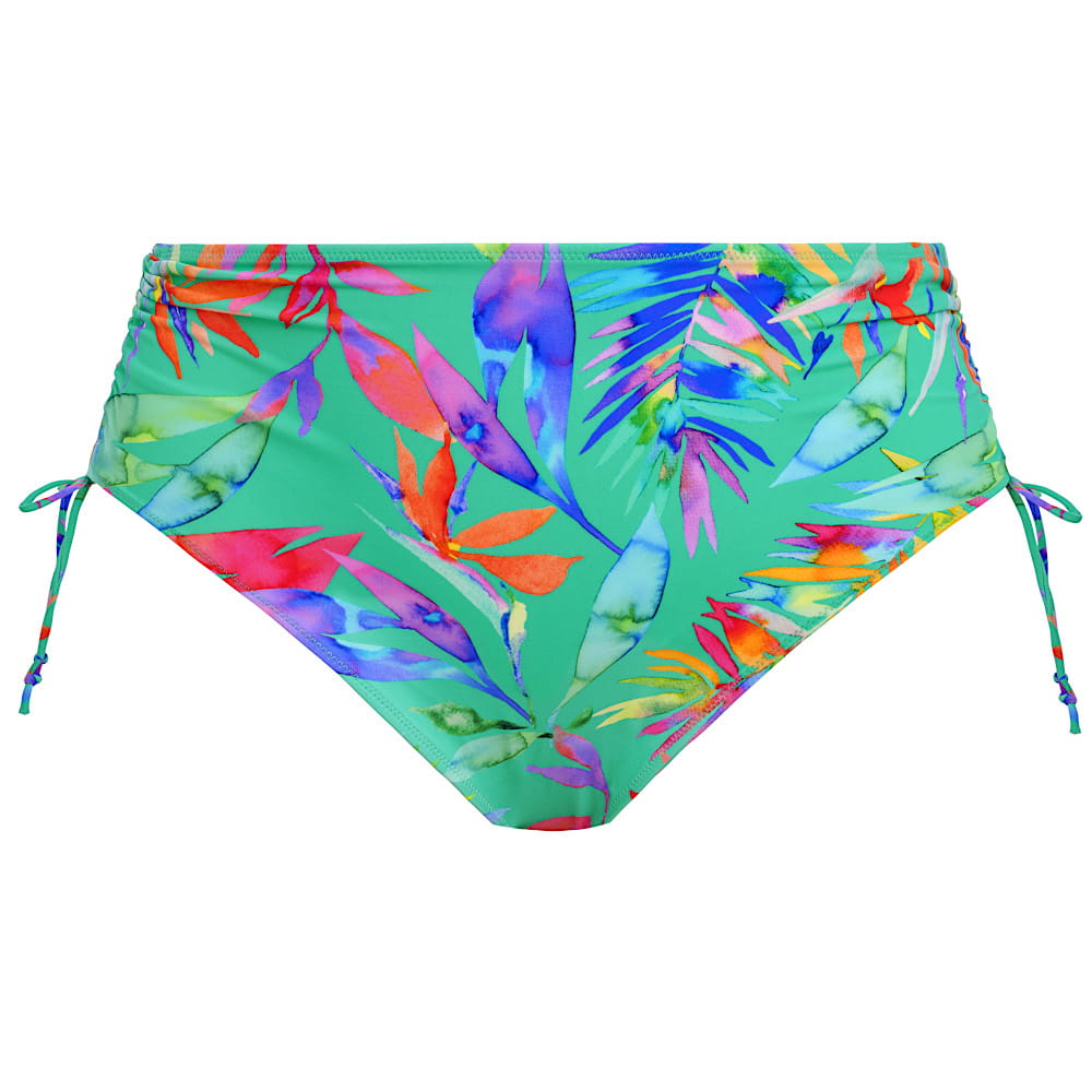 Elomi Swim Toyama Tides jade nařasené plavkové kalhotky 44 18 2XL