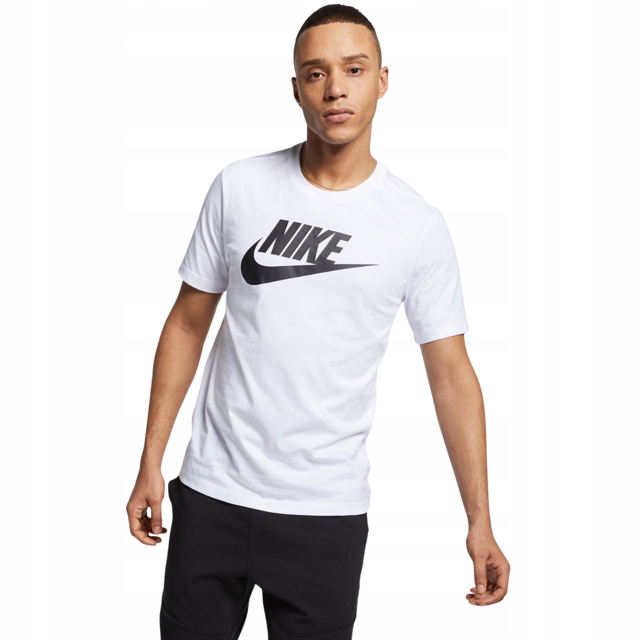 Tričko Nike Tee Icon Futura bílé AR5004 101 2XL