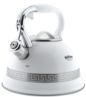 Ocelová Konvice S Píškálkou Z Nerezové Nerezová Ocel 3L Hoffner Elegance