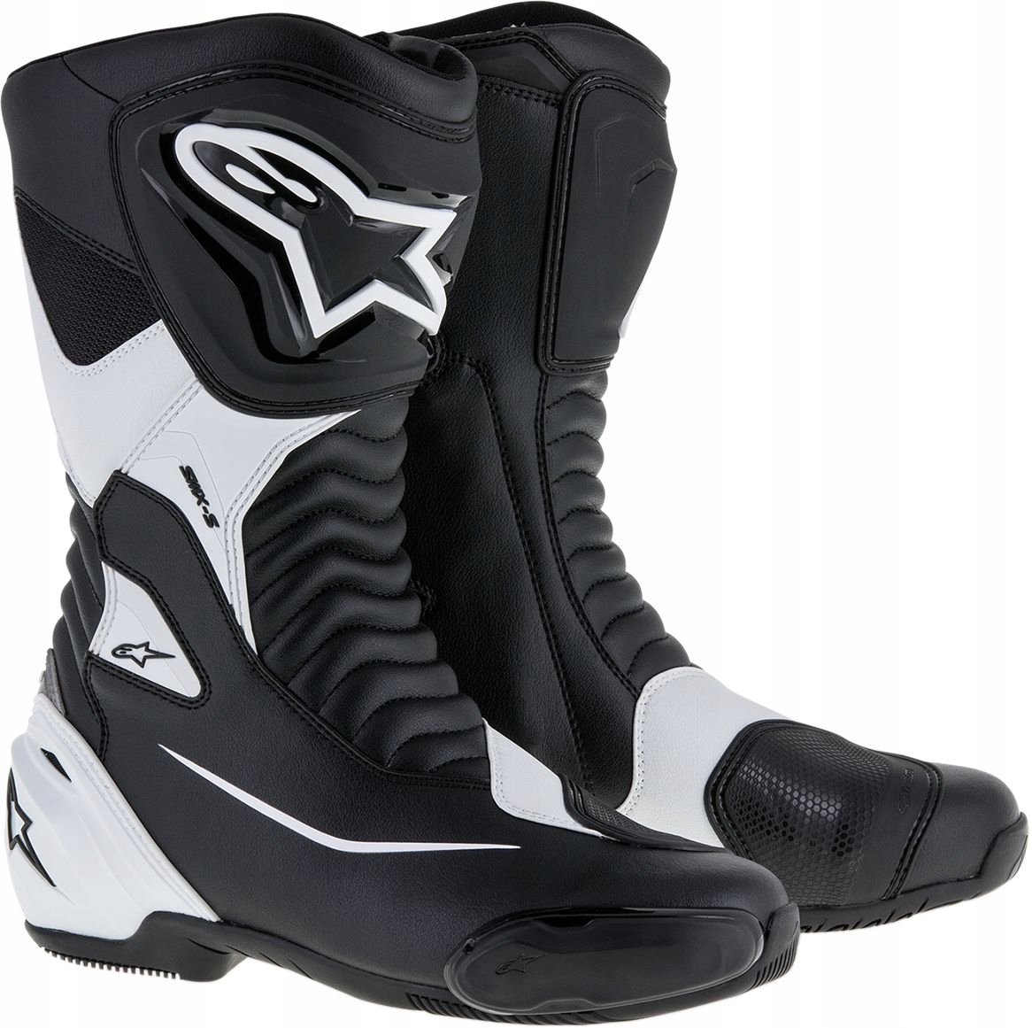 Moto Topánky Alpinestars Smx S Čierno-biele 38