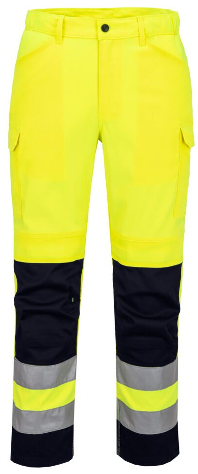 Výstražné strečové kalhoty Portwest T143 Ynr vel. 34 Uk (eu 50)
