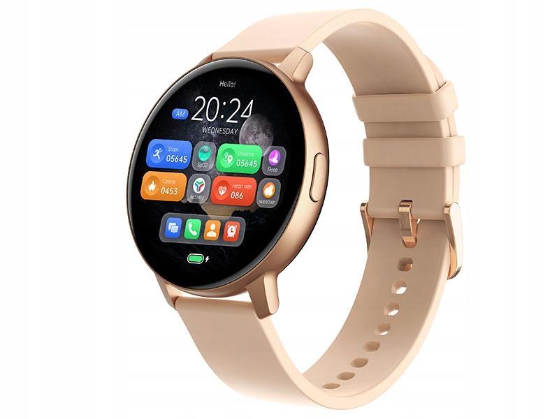 Tracer Spark 1,43" Amoled 44,5 mm dámské chytré hodinky rose gold