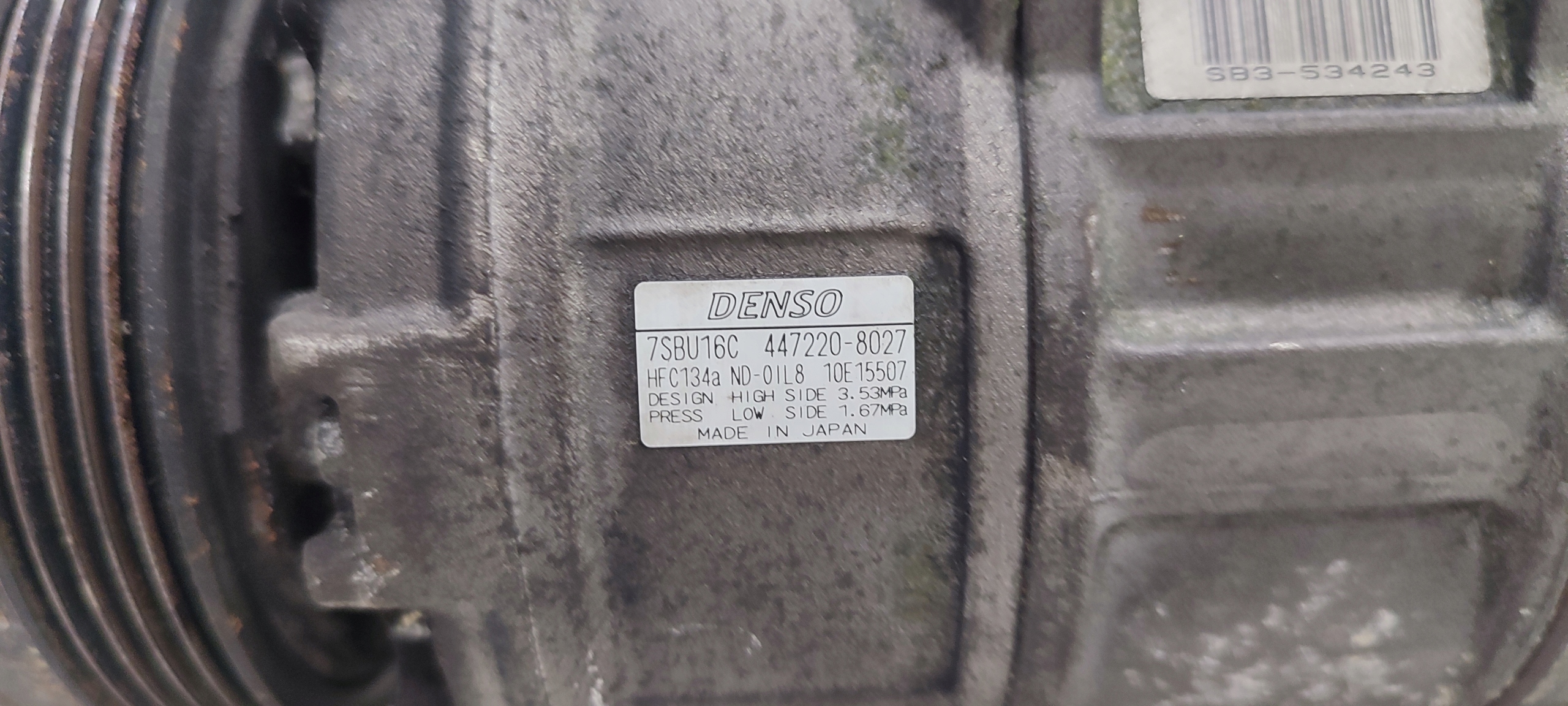 kompresor klimatizaci 4472208027 BMW E39 m-packet