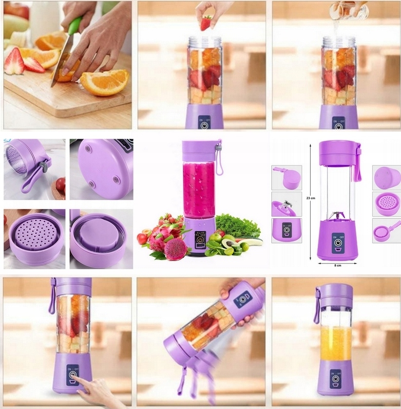 BLENDER PRZENOŚNY Blend&Go TURYSTYCZNY !SPORT! USB Moc 6.9 W