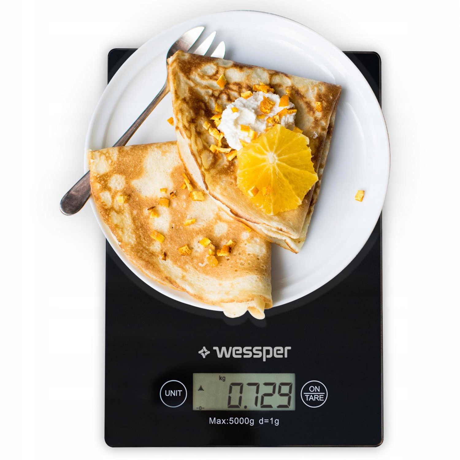 

Waga Kuchenna Wyświetlacz LCD 5kg Elektroniczna