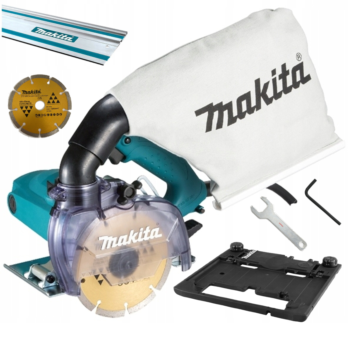 

Makita Przecinarka 4100KB Szyna 1,5m Adapter