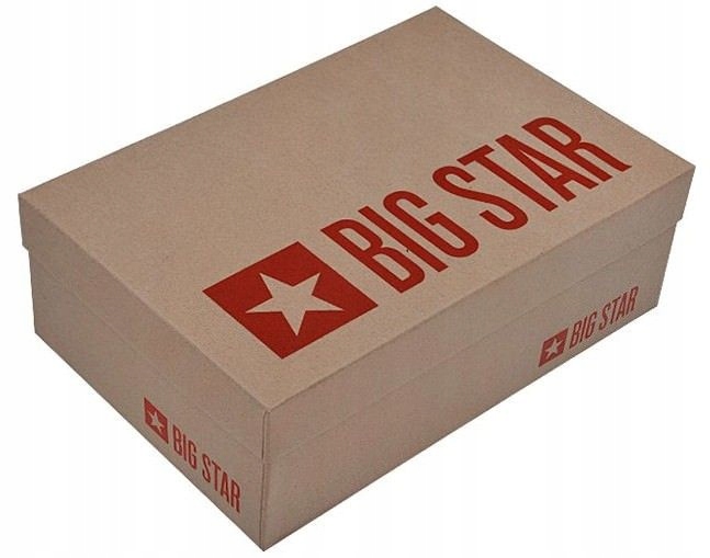 BUTY DAMSKIE BIG STAR ZIMOWE WYSOKIE TRAMPKI OCIEPLANE Model czarny wysoki