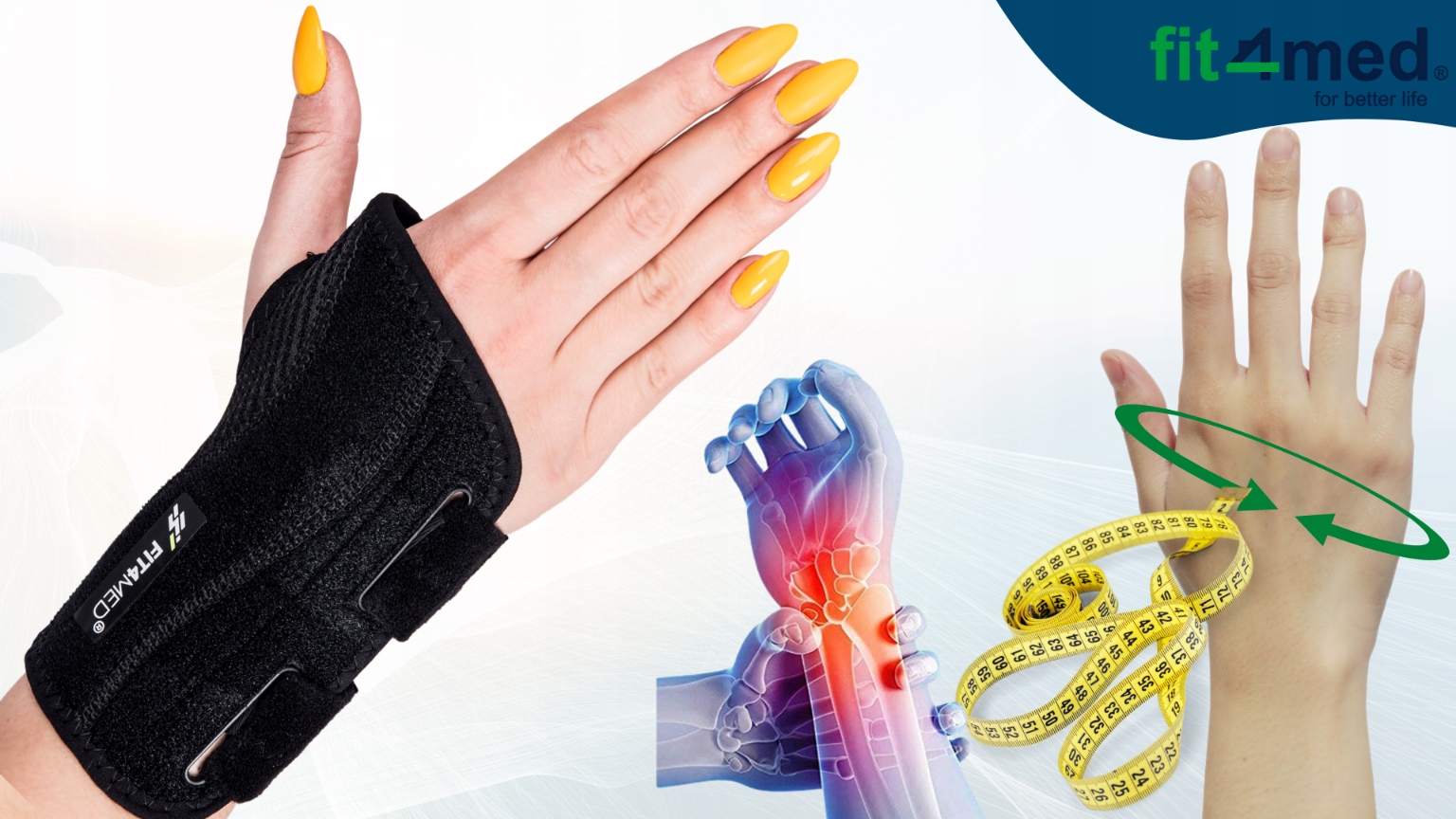 STABILIZATOR ORTEZA USZTYWNIACZ NADGARSTKA DŁONI SOLIDNIE USZTYWNIA WYGODNA EAN (GTIN) 6910722331440