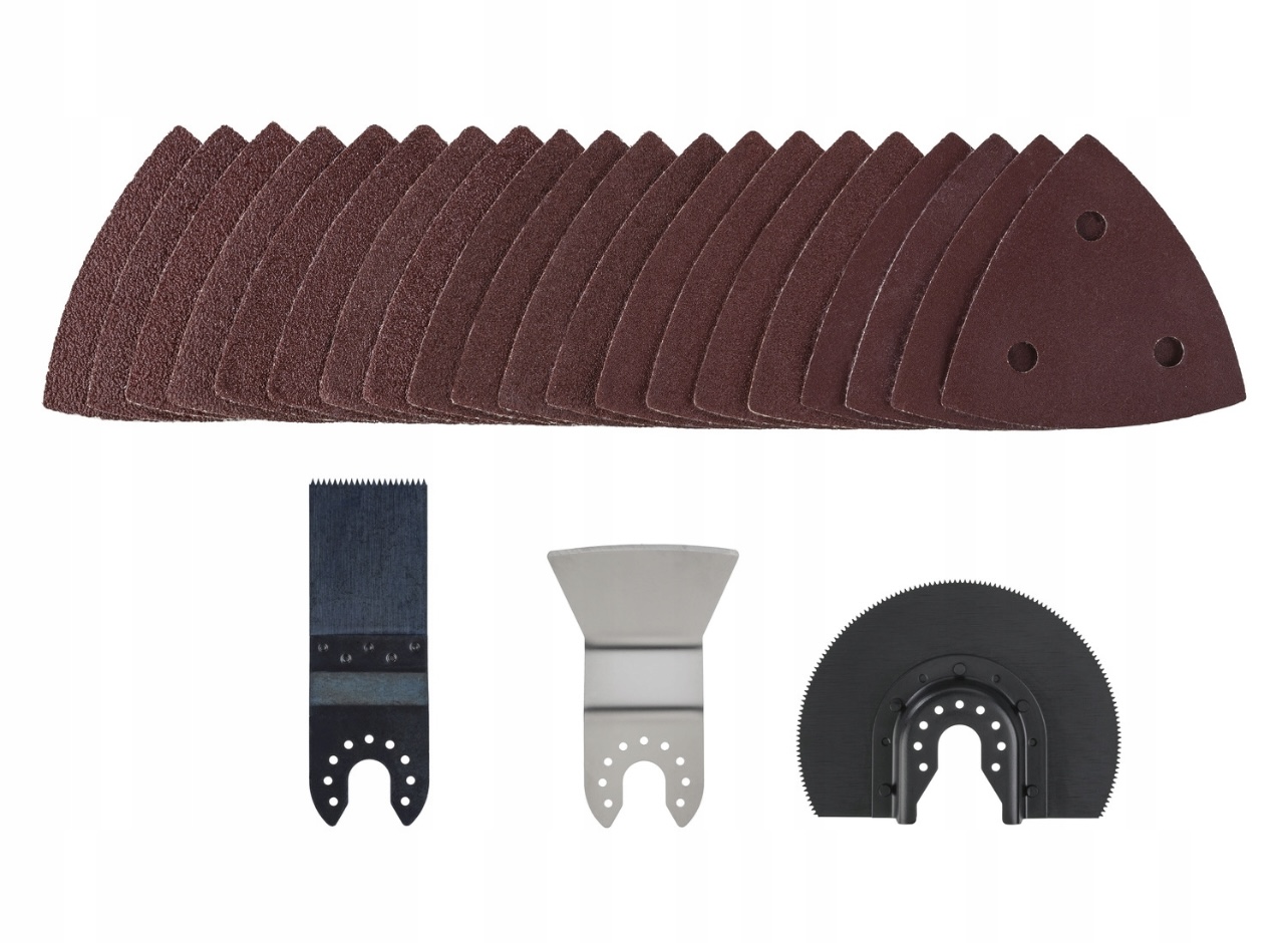 Parkside příslušenství/pilové listy pro multifunkční nářadí 23 dílů