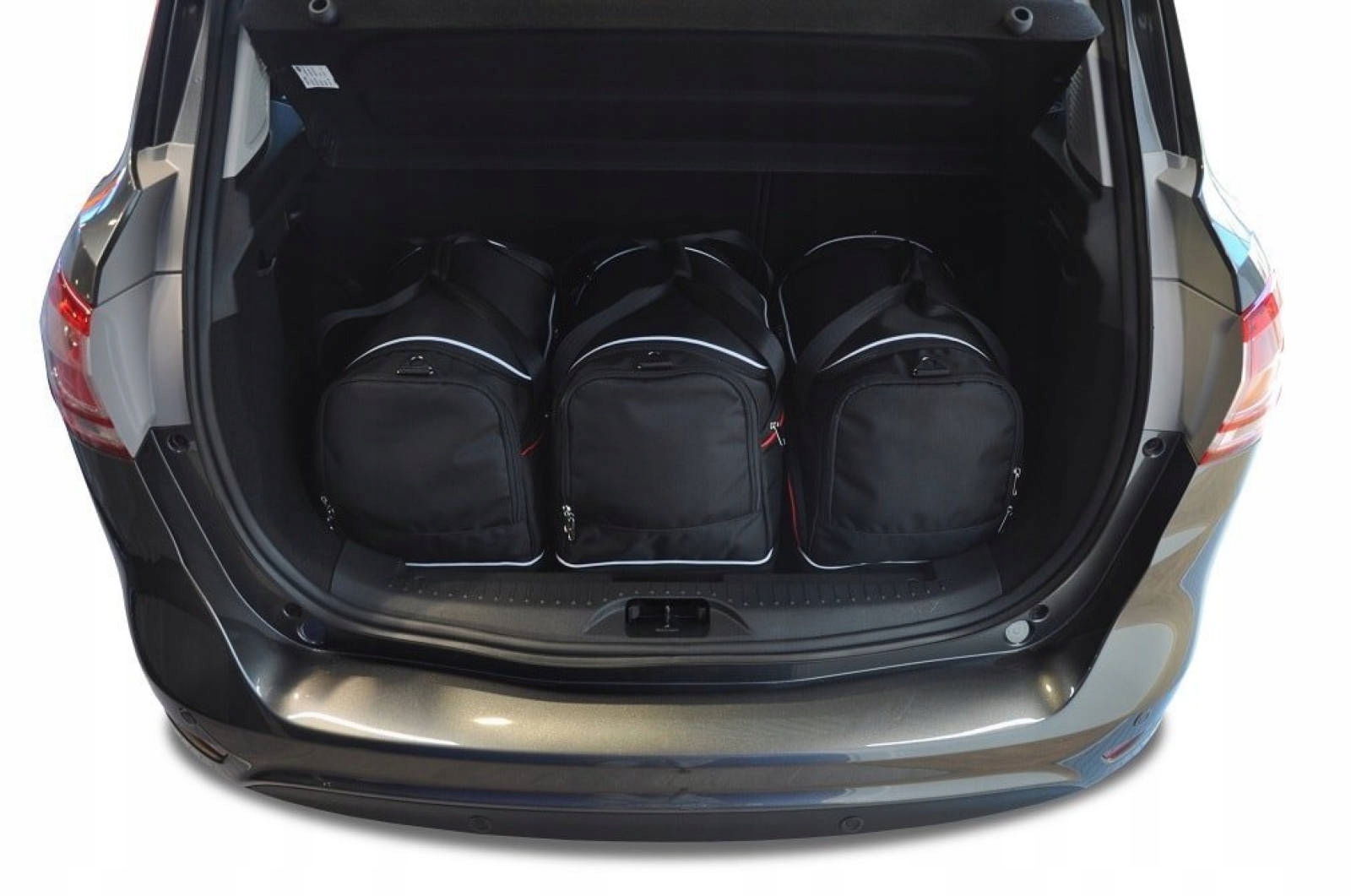 J&j Automotive Sada 3ks cestovných tašiek Sport pre Ford B-Max 2012-2017