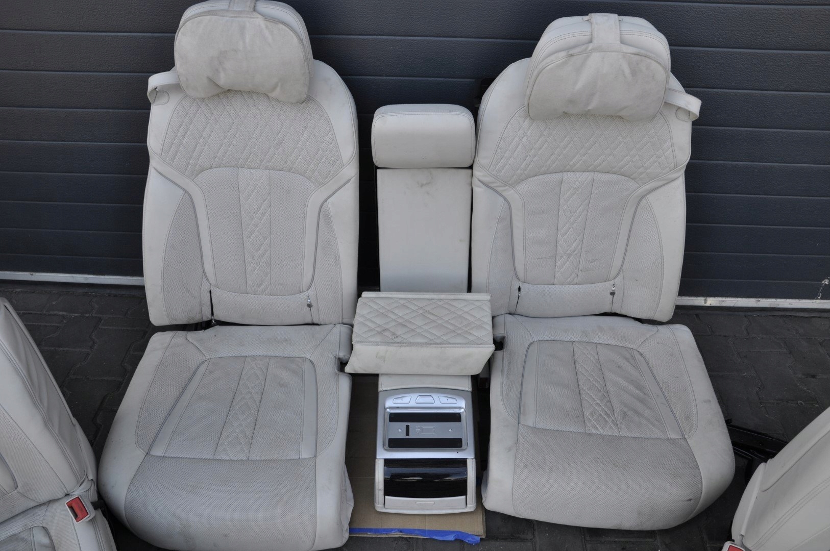 BMW 7 G12 кресла кожа комфорт