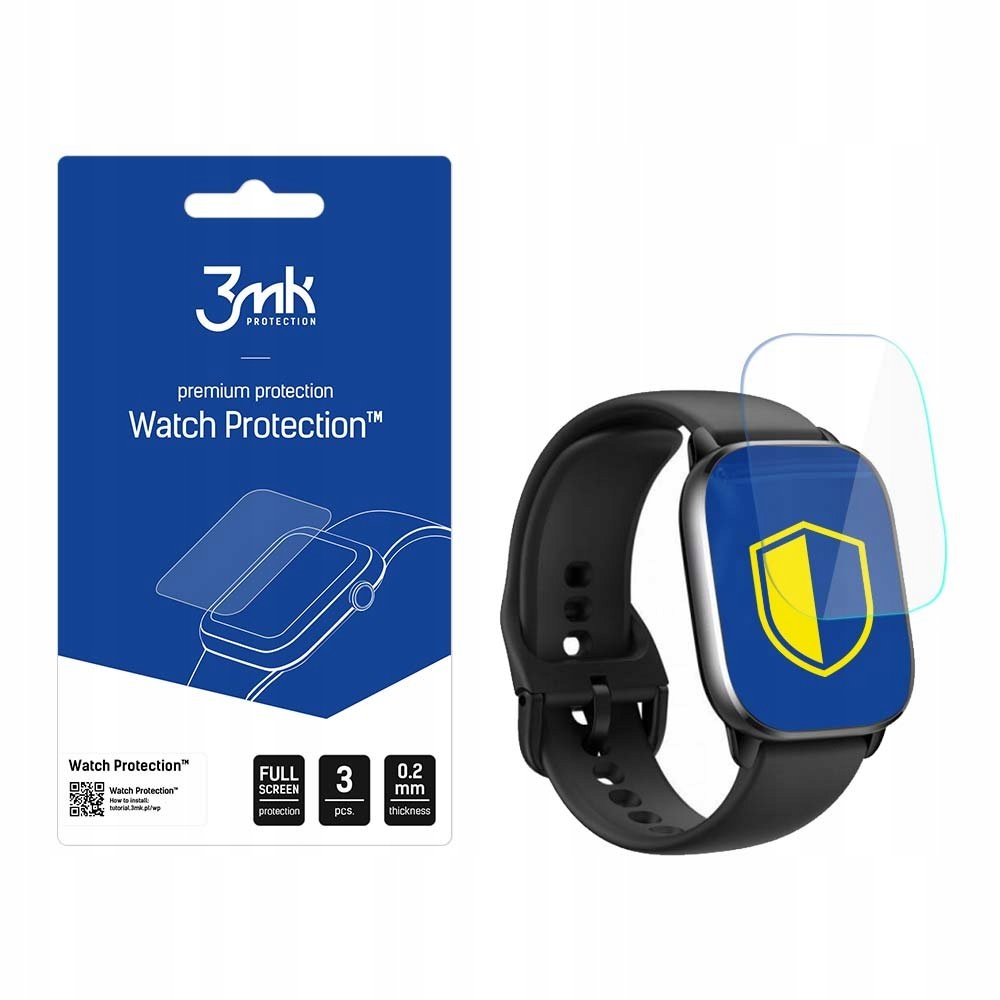 

Folia 3mk Watch Protection Arc+ Do Amazfit Gts 4
