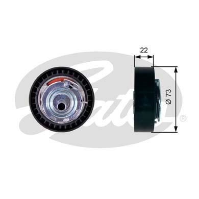 ROLKA NAPINACZA /GATES/ Producent części Gates