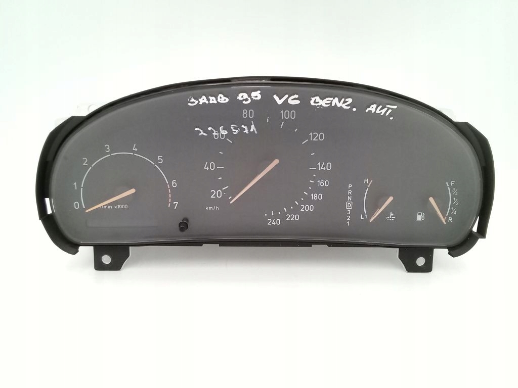 Saab 95 9-5 and dials dials predkosciomierz EU