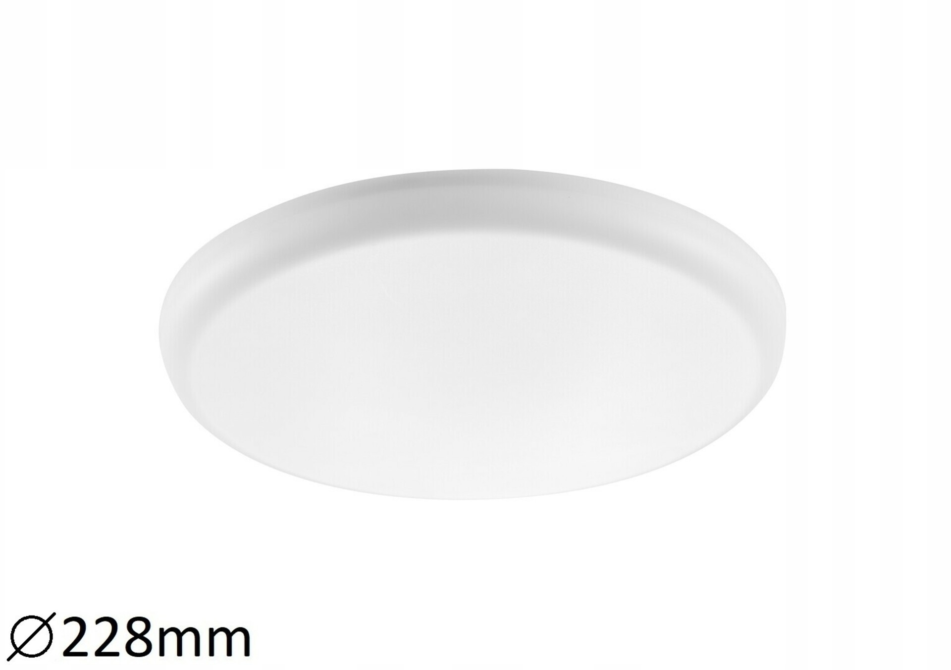 Zapuštěné Led svítidlo Rabalux Oleg 24W IP65, 4000K, bílá, Ø228mm