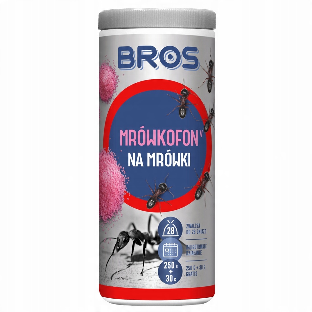 

Bros Mrówkofon 280g Skuteczny Granulat Na Mrówki