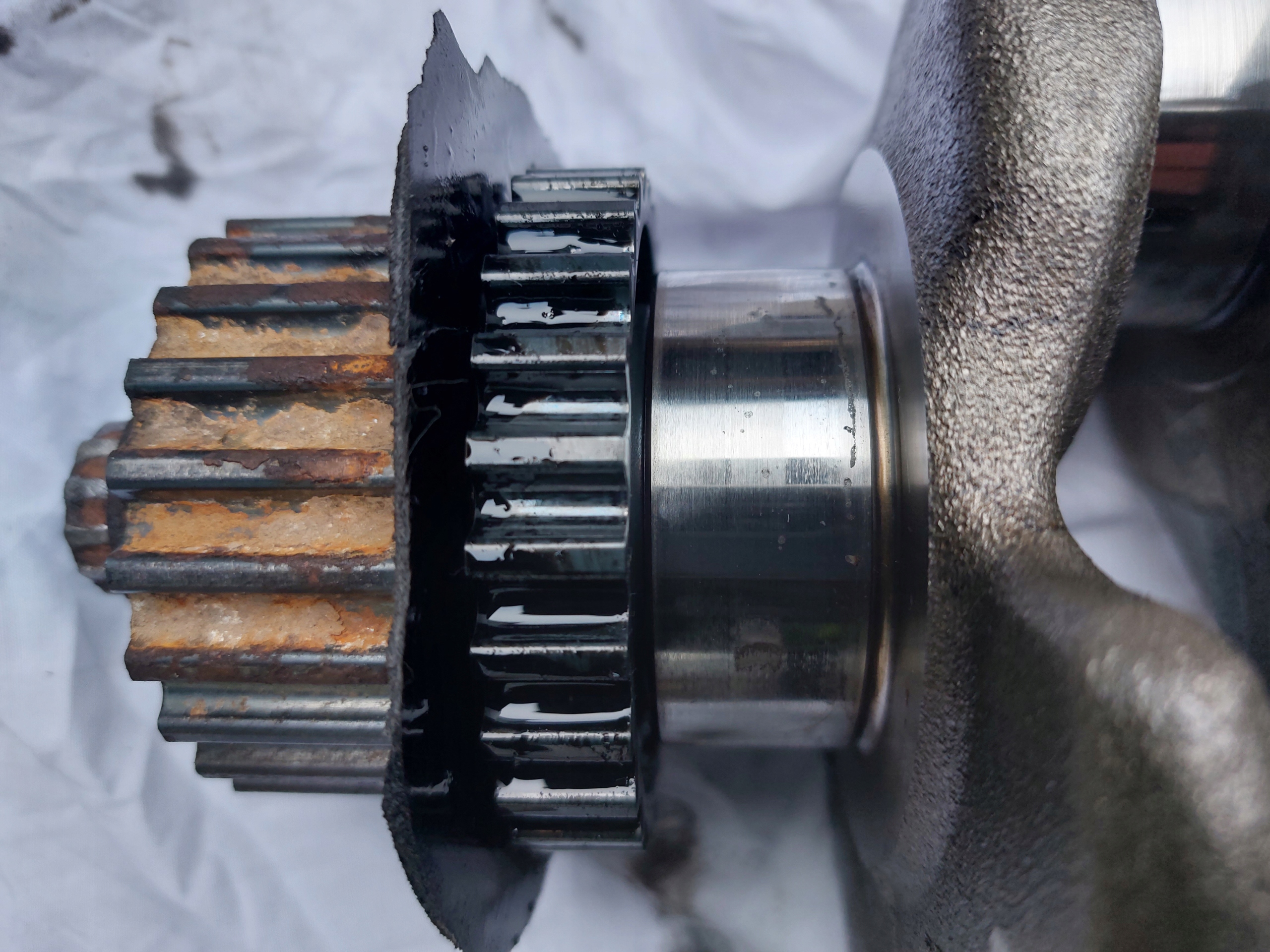 crank VW TIGUAN II 2.0 TDI DFG 18r 04L