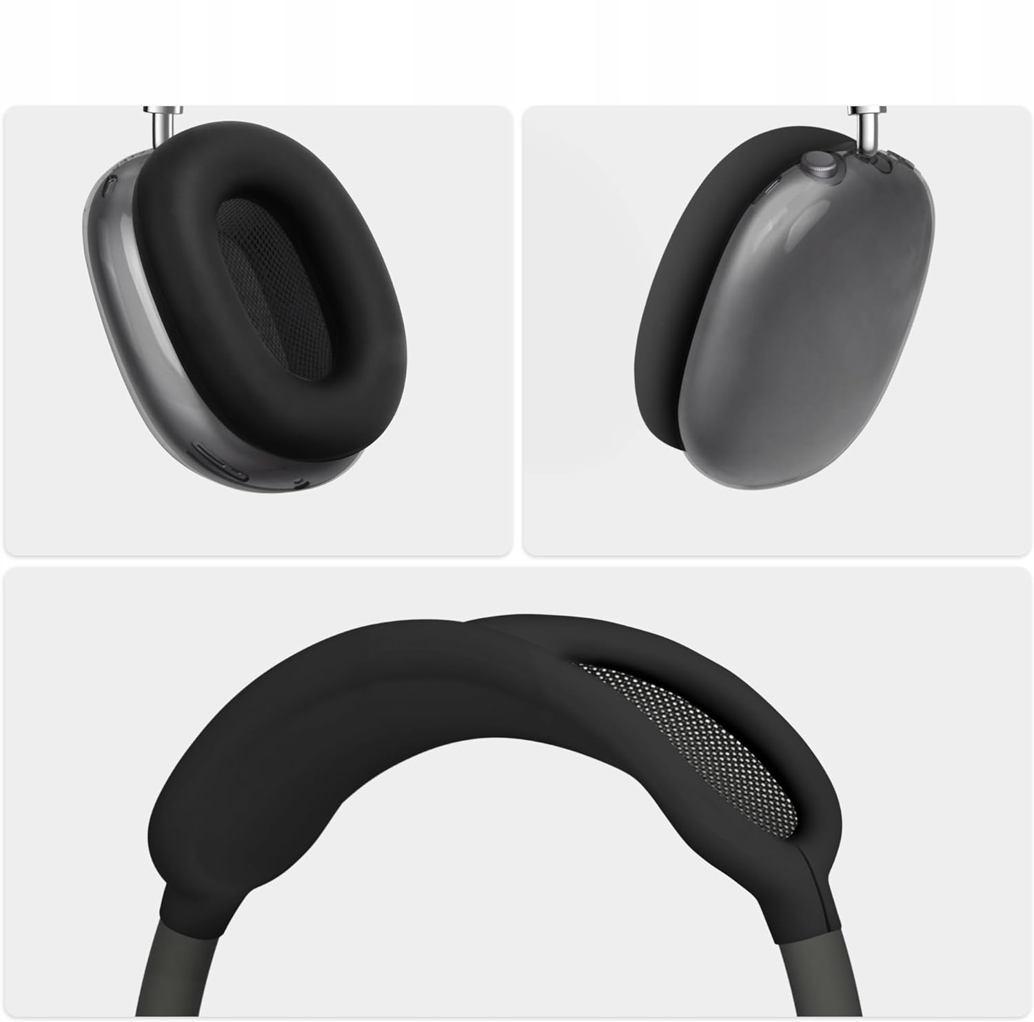 ETUI SILIKONOWE WSTAWKI WKŁADKI APPLE AIRPODS MAX ODPORNE NA ODCISKI KURZ Marka Inna