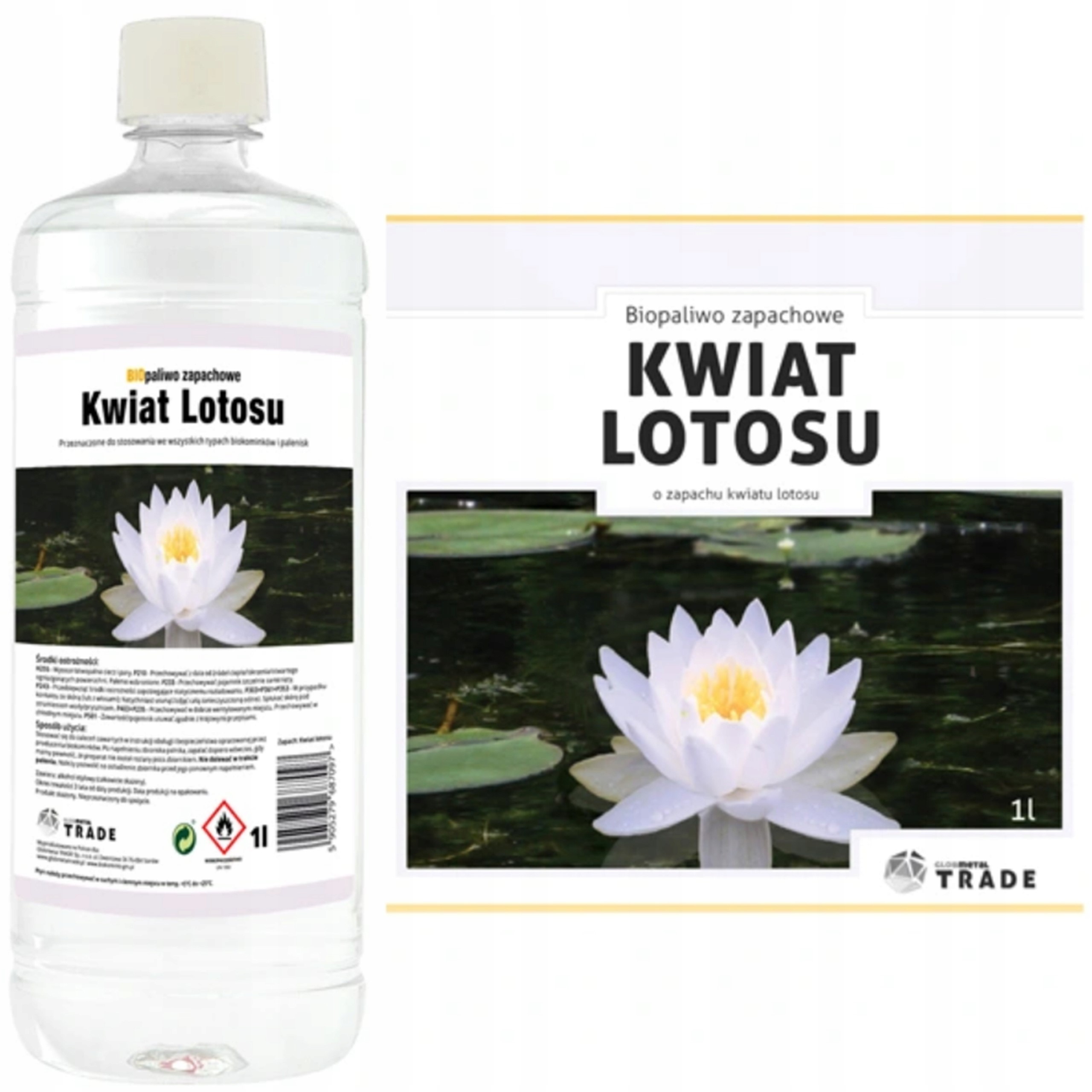 BIOPALIWO ZAPACHOWE ''KWIAT LOTOSU'' BIOKOMINEK