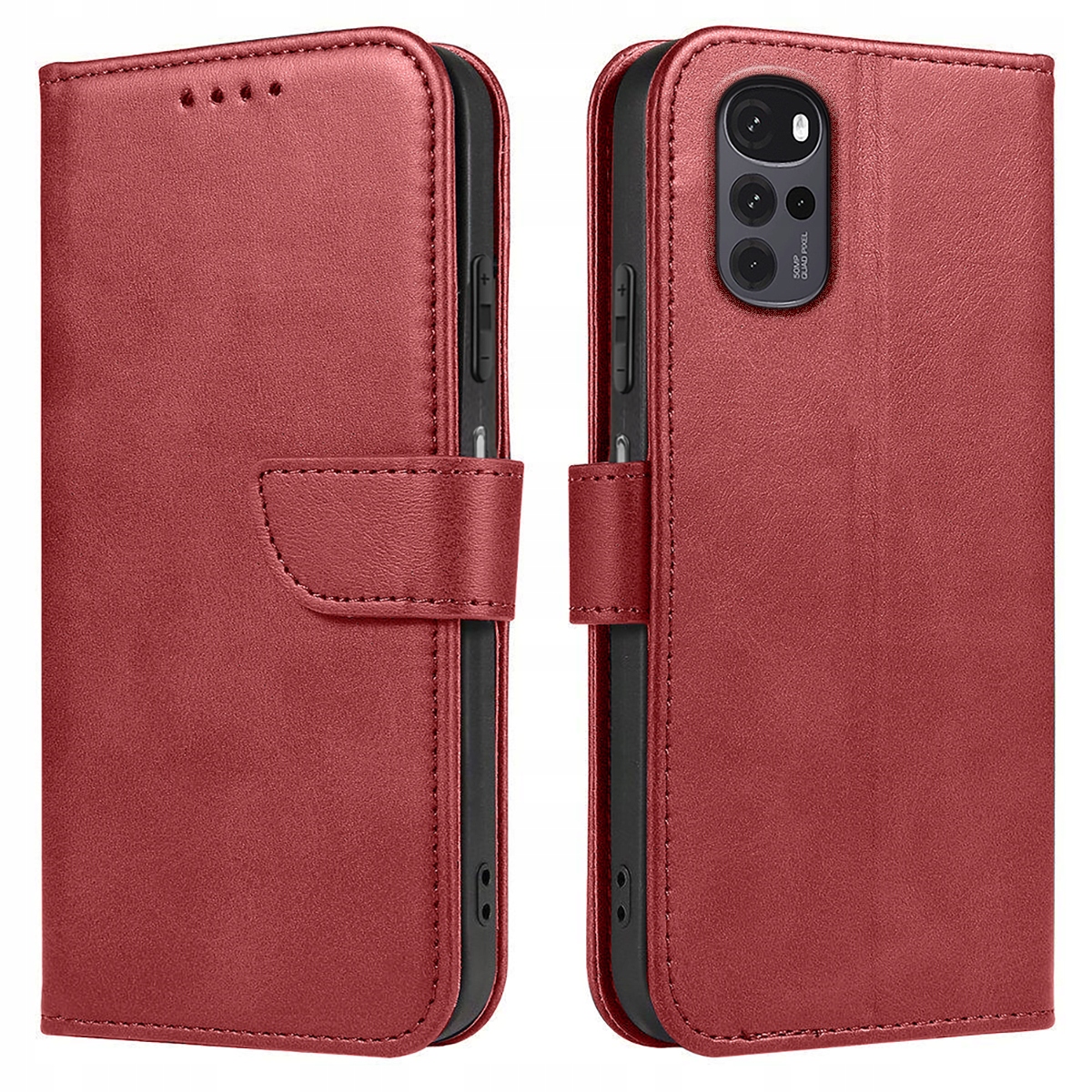 

Etui do Motorola Moto G22 Skórzane Skin Szkło 9H