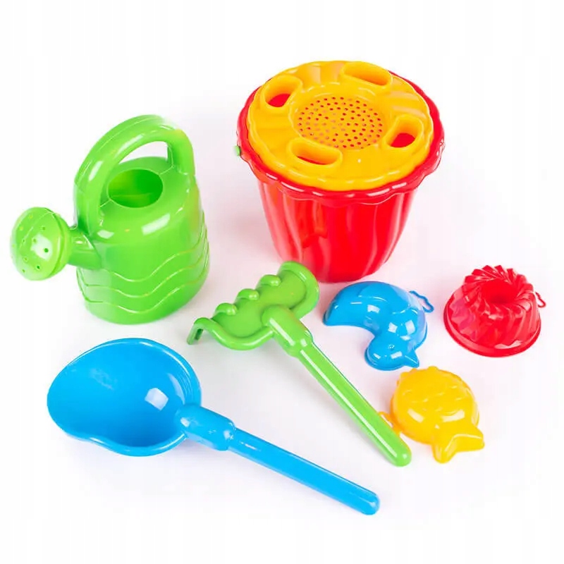 PIASKOWNICA Z POKRYWĄ MUSZLA 2 EL BETONIARKA KOSIARKA ZESTAW DO PIASKU Stan opakowania oryginalne