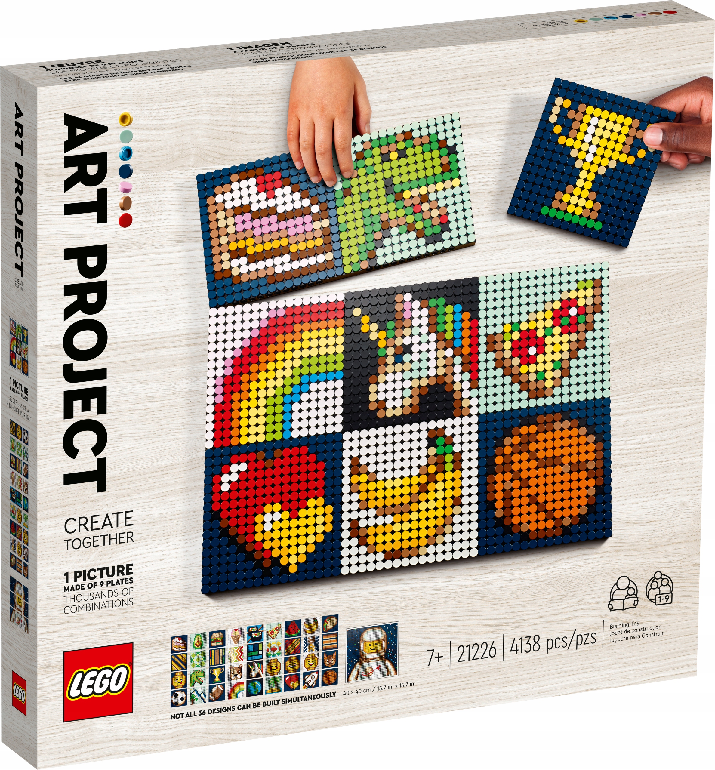 Lego Art 21226 Umělecký projekt – pojďme tvořit společně