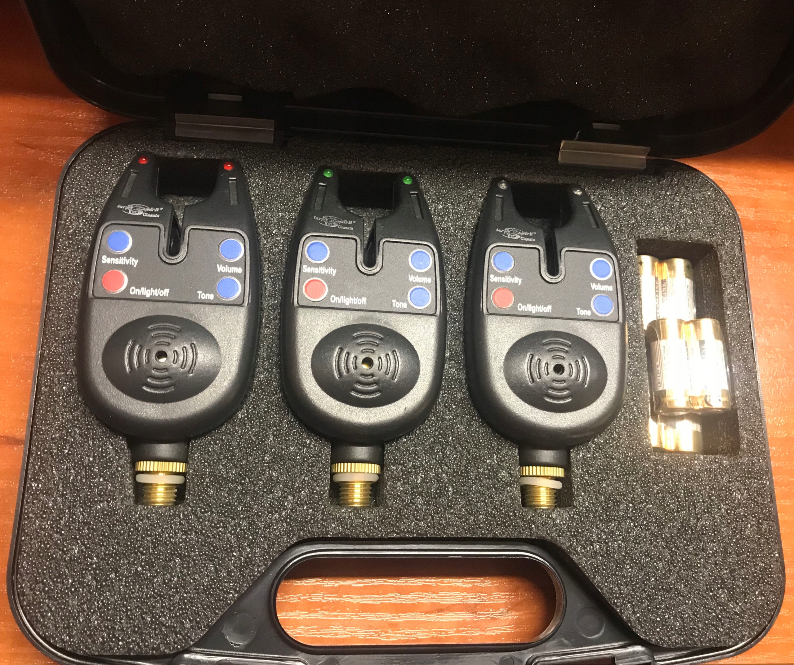 Carpspirit Zestaw 3 Sygnalizatorów baterie