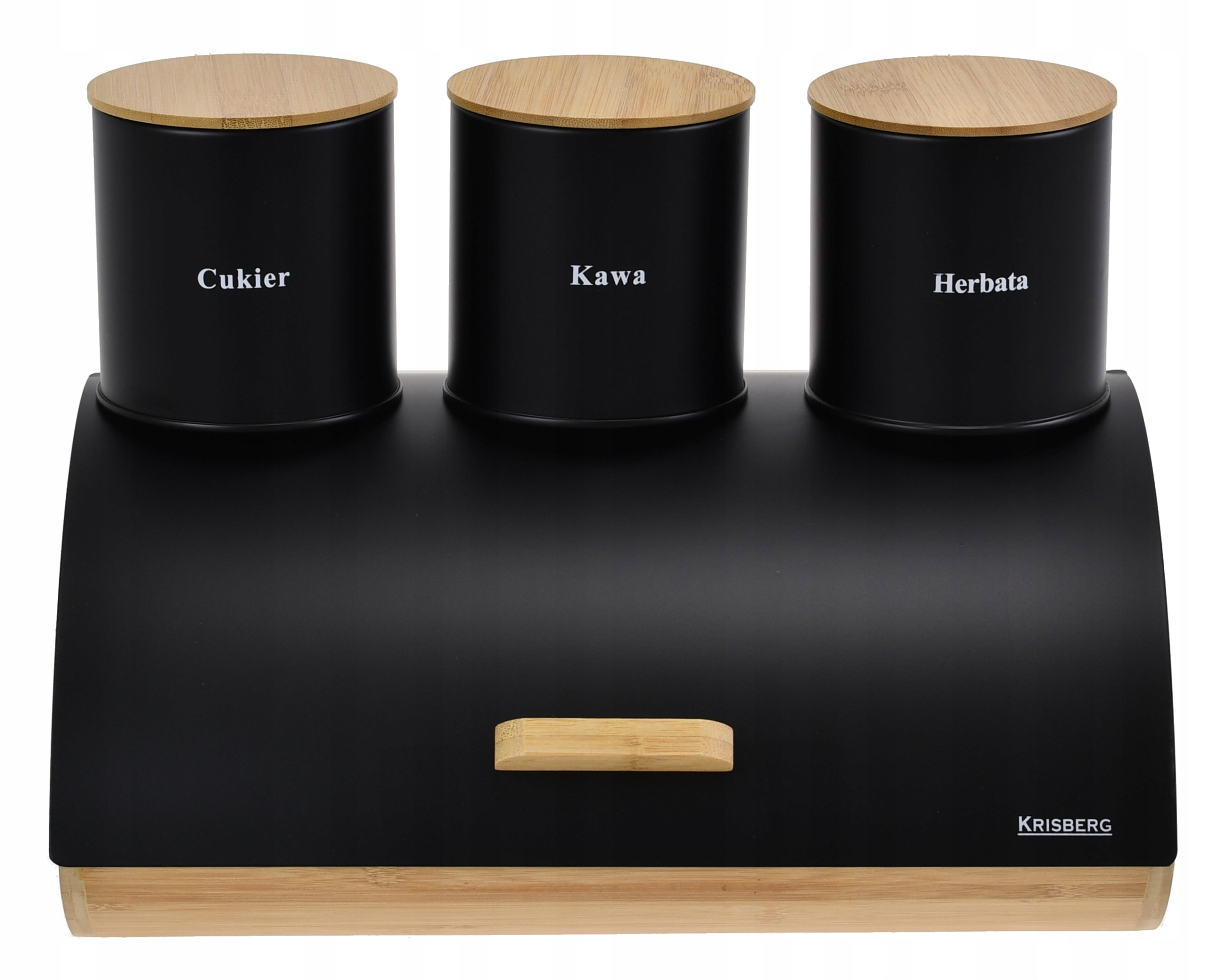 CHLEBAK ZESTAW KRISBERG COSMIC CZARNY DREWNIANY EAN (GTIN) 5903818652544