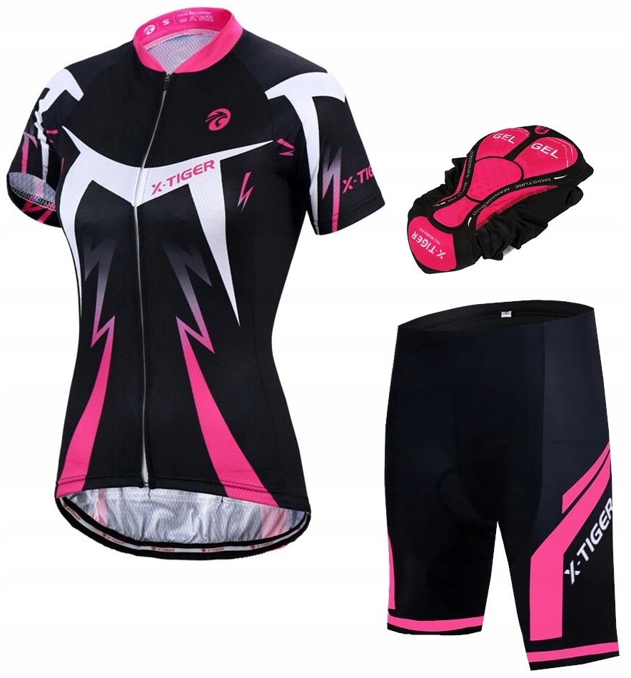 

Strój Rowerowy Damski Kolarski Mtb X-tiger Pro L