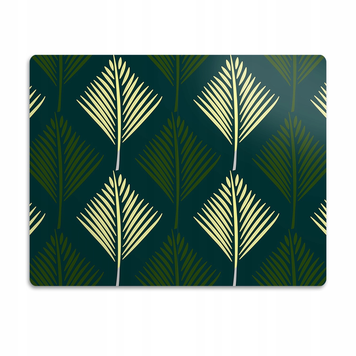 Pro kočky podložka pod záchod Listy ilustrace 90x60 cm