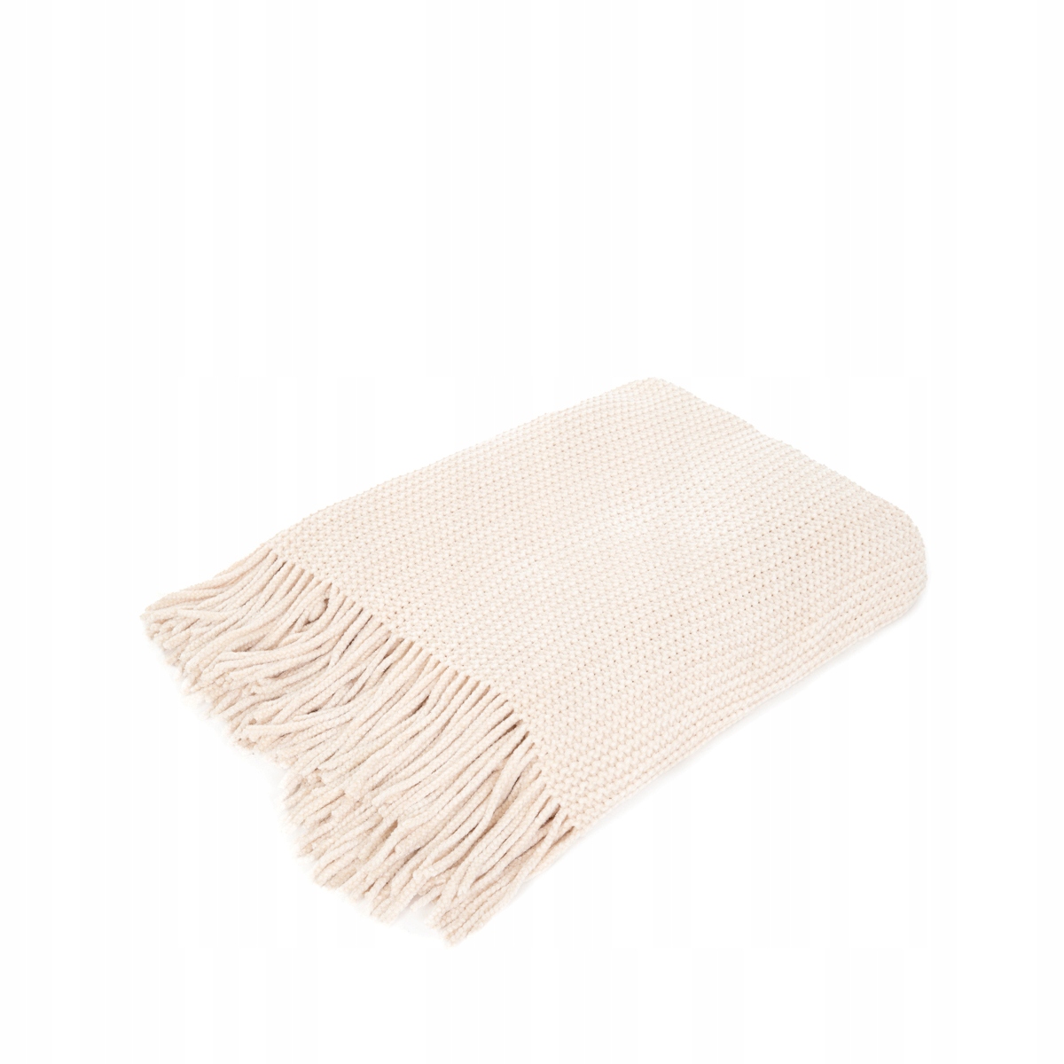 Deka Chenille šenilová ecru 130 x 170 cm Homla