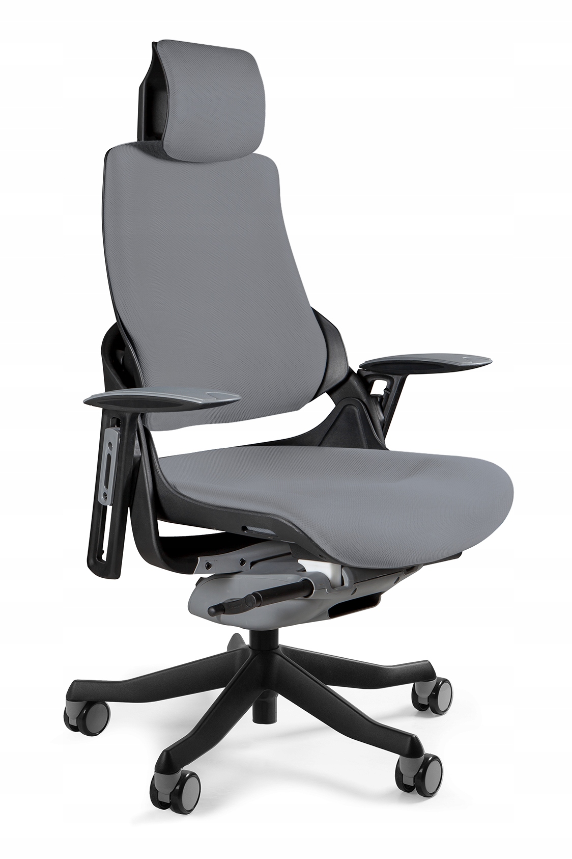 Fotel obrotowy Wau Tkanina Czarny bl417 SlateGrey
