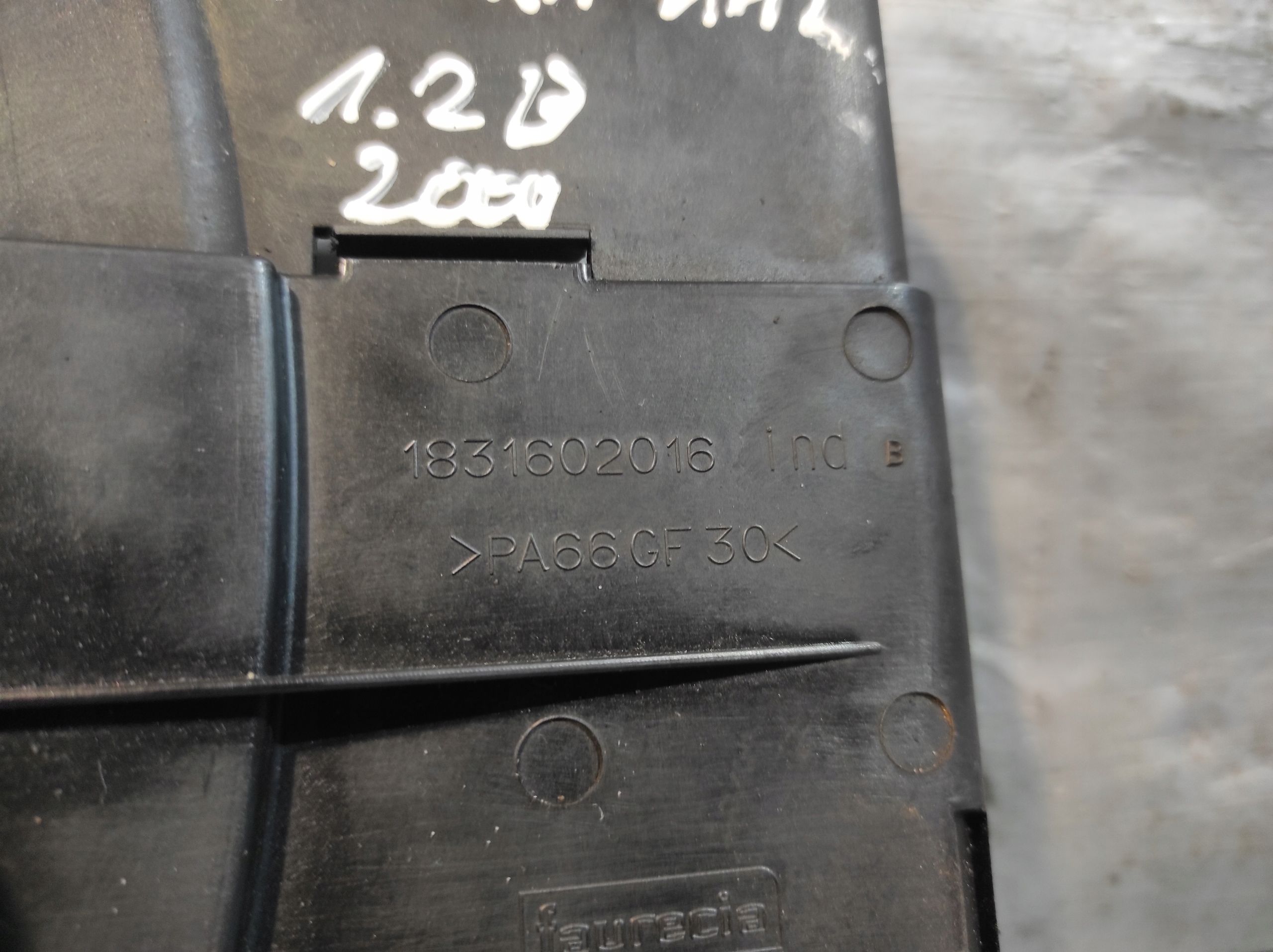 ventilátor chladiče NISSAN MICRA K12 1.2 B FAURECIA 1831602016