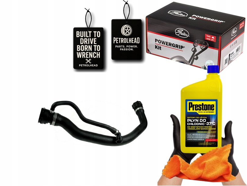 Gumový Kabel Horního Chladicího Systému Bmw 5 E60 5 E61 #Petrolhead Pro+ Kit5