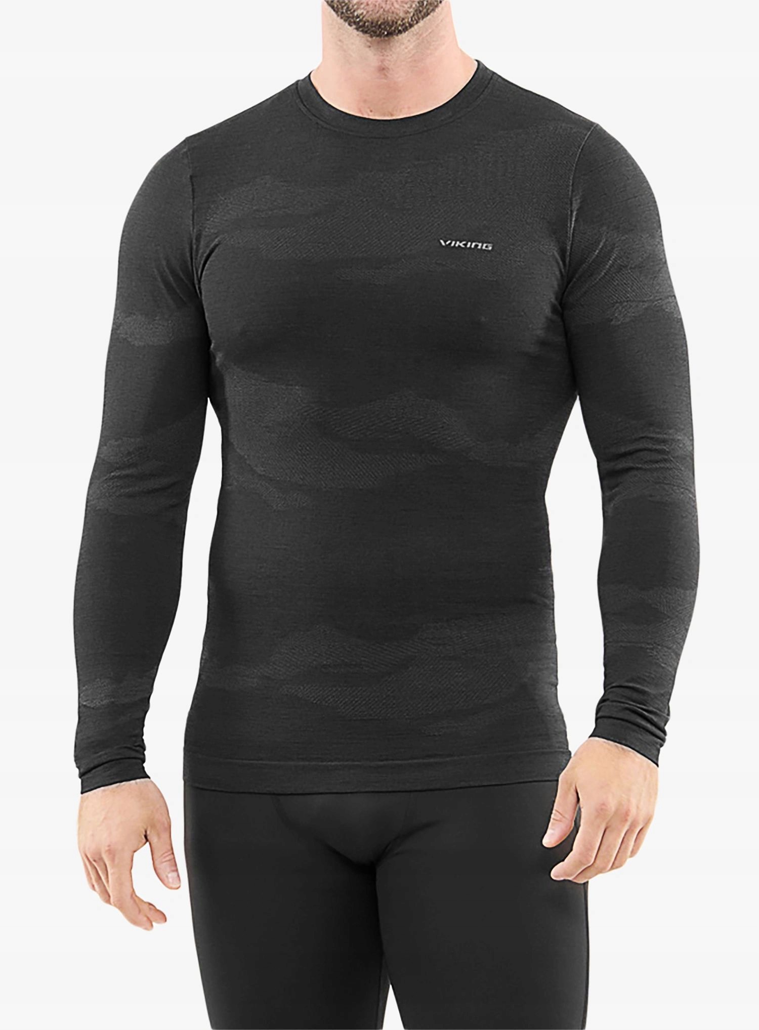 Bluza termoaktywna Viking Base Layer Gasher Longsleeve black L