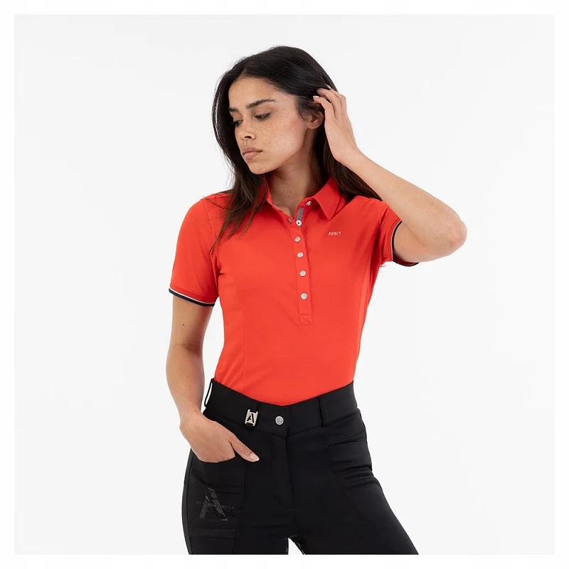 Polokošile jezdecké Anky Essential 25SS červená M