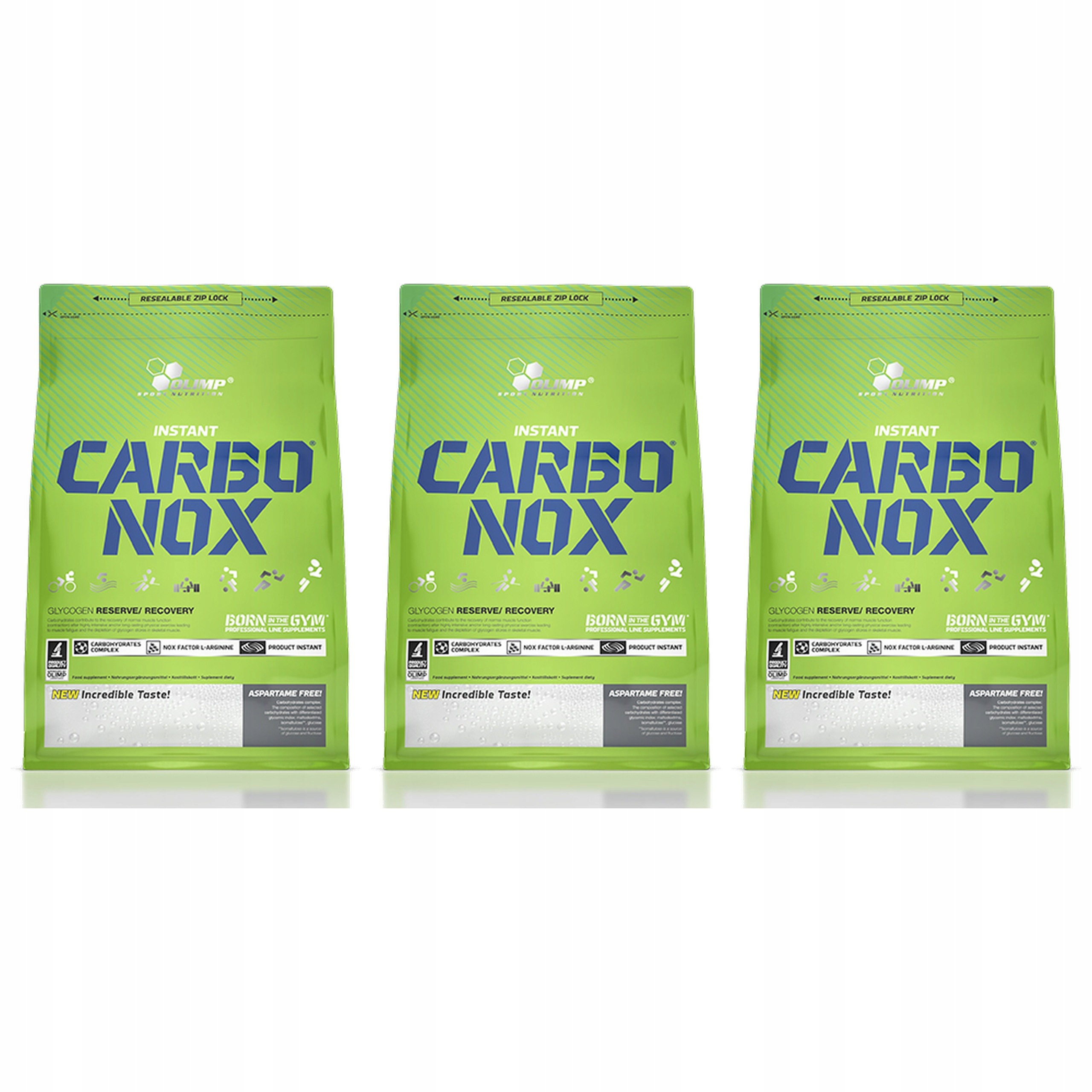 3x Carbo Sacharidy 1kg Rychlá Regenerace Glykogen