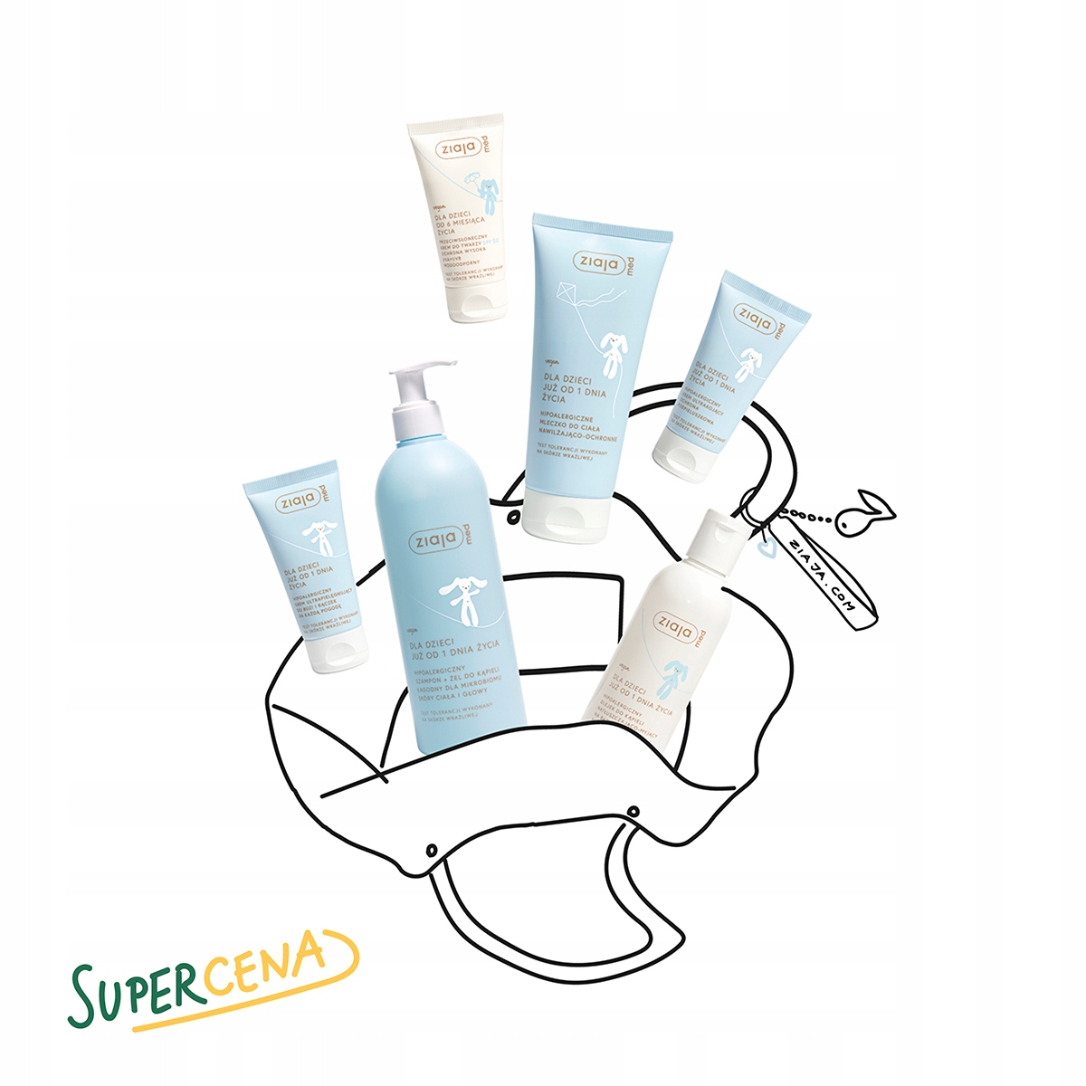 Wielopak Ziaja med dla dzieci