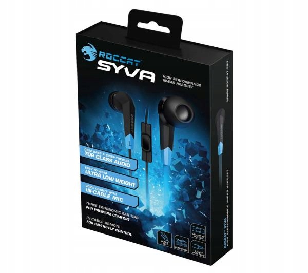 Słuchawki ROCCAT Syva High Performance dokanałowe Marka inna