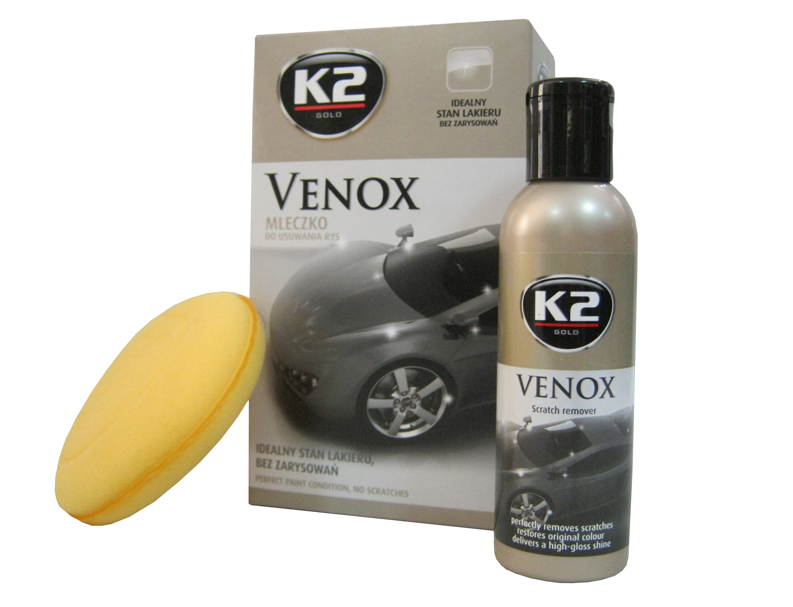 ŚRODEK MLECZKO DO USUWANIA RYS Z LAKIERU KAROSERII