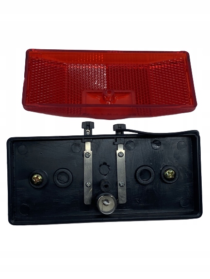 LAMPA ROWEROWA NA BAGAŻNIK TYŁ NA DYNAMO Marka Steel