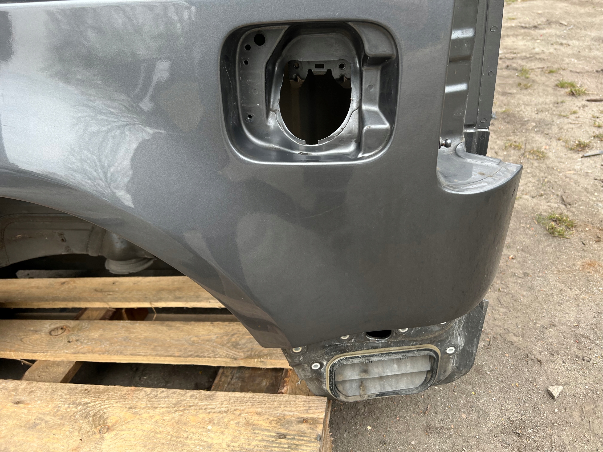 VW CADDY III LIFT 2010-2015 fender rear part left quarter threshold LH7W