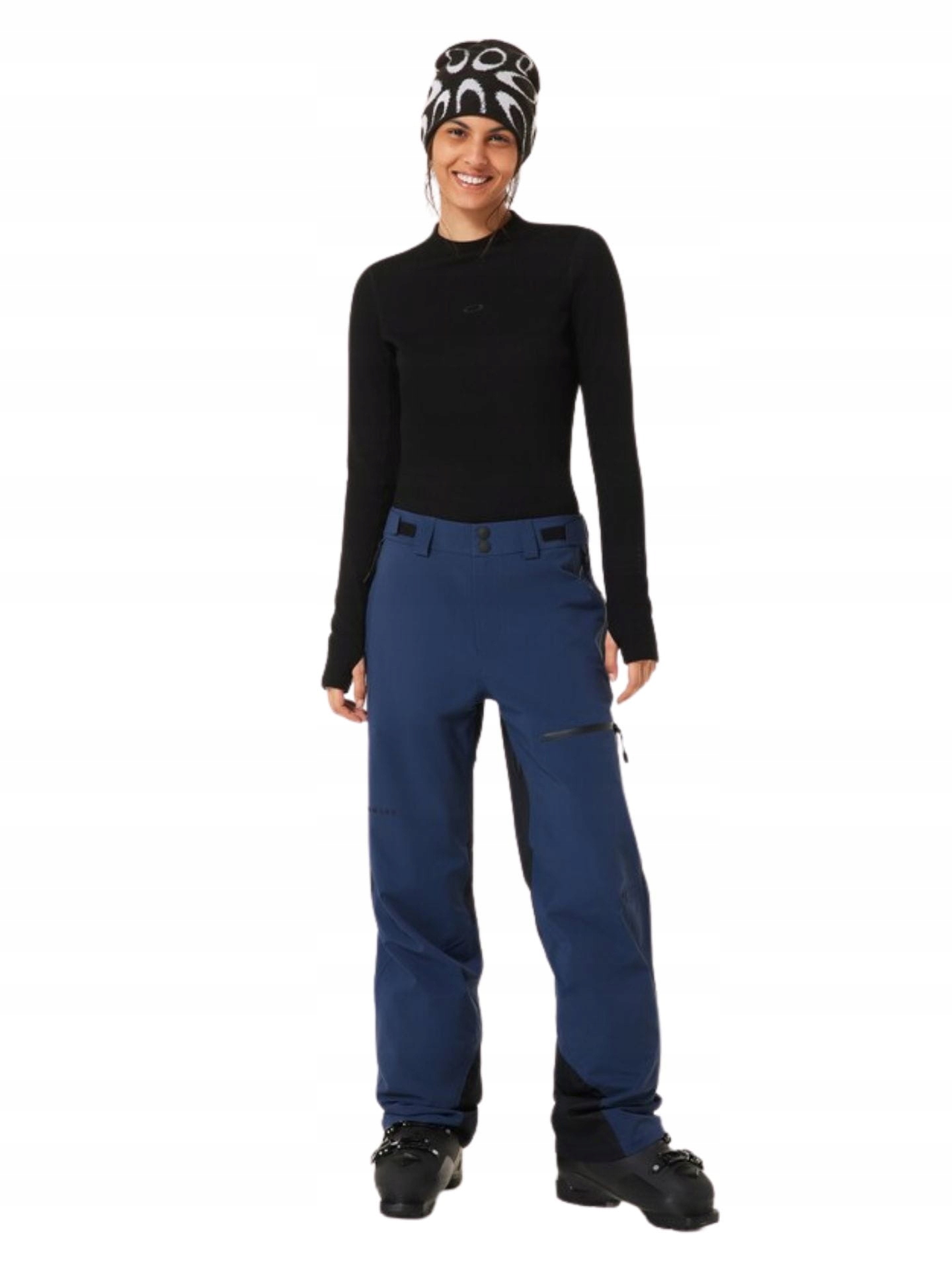 Bluza damska Oakley W. Spruce Wool Ls Base Layer Blackout L
