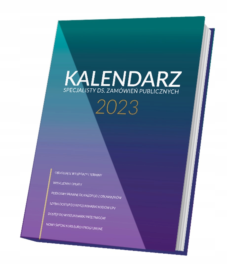 

Kalendarz specjalisty ds. zamowień publicznych